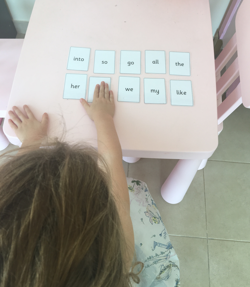 high frequency word game