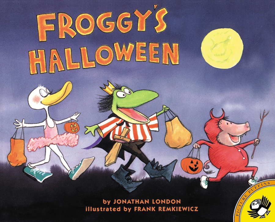 Froggy's Halloween book by Jonathan London