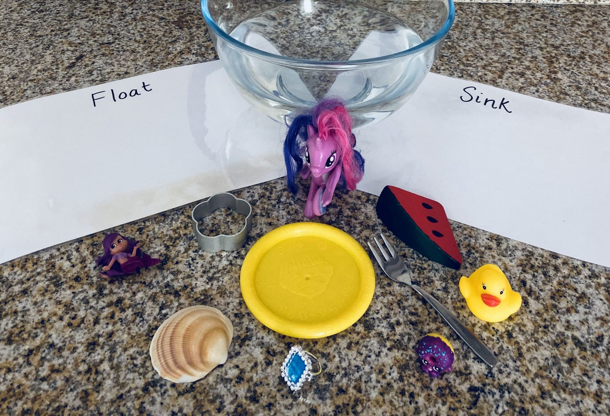 Float Or Sink Science Experiment Early Education Zone