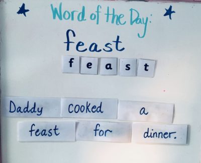 word of the day activity