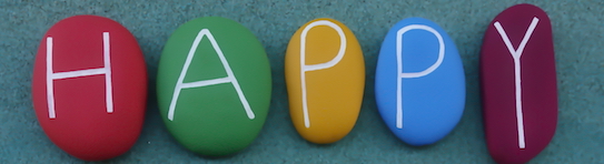 painted stones letters