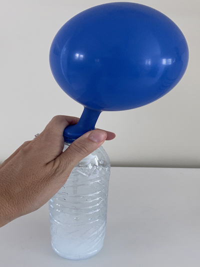 blowing up balloon experiment