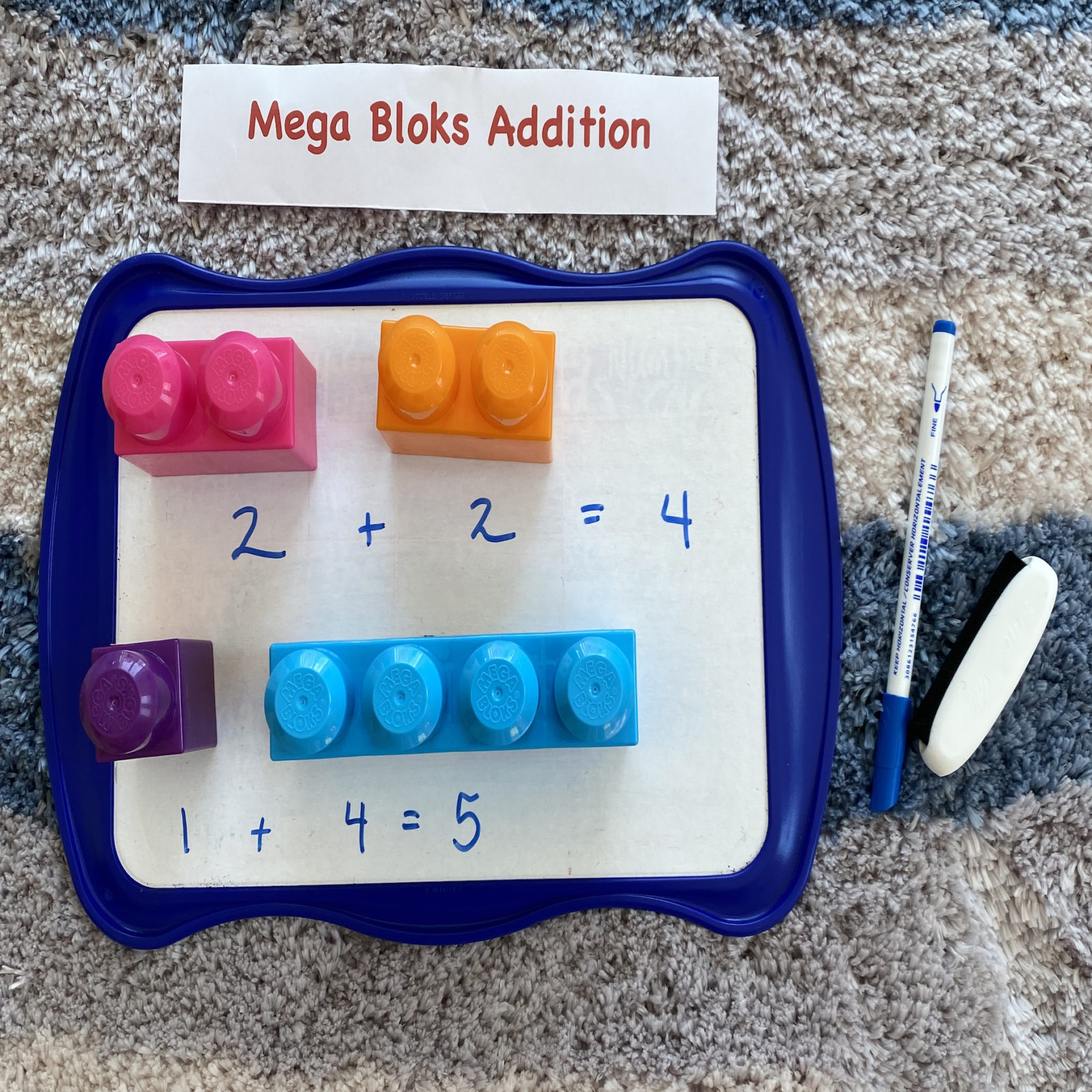 Addition Blocks for Education