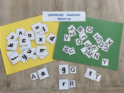uppercase lowercase match up