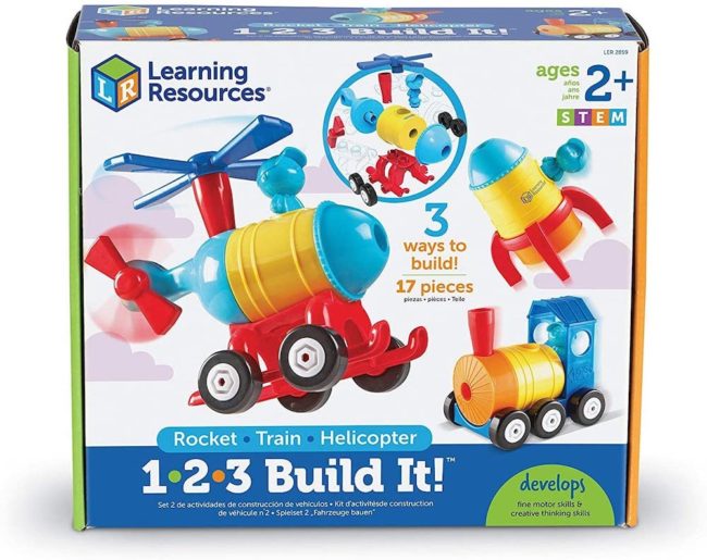 1 2 3 Build It Learning Resources Christmas gift for 3 year-olds