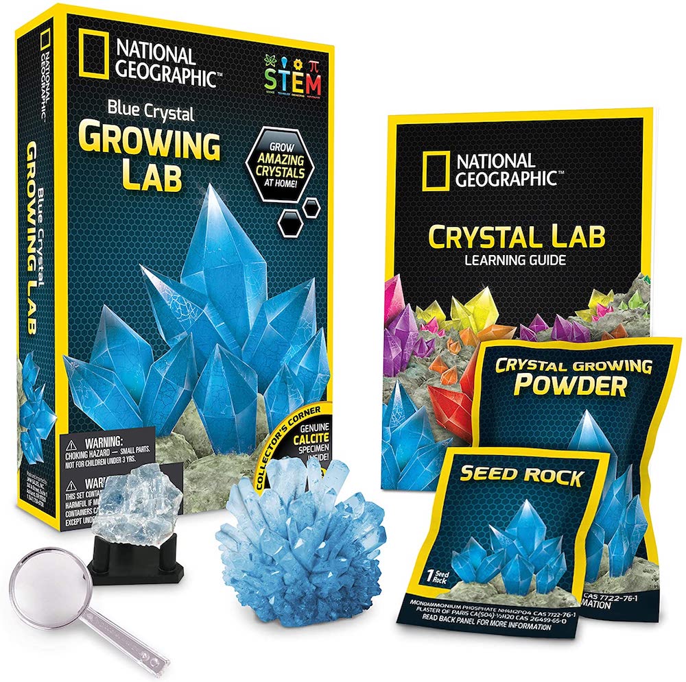 National Geographic Crystal Growing Lab toys for 7 year-olds