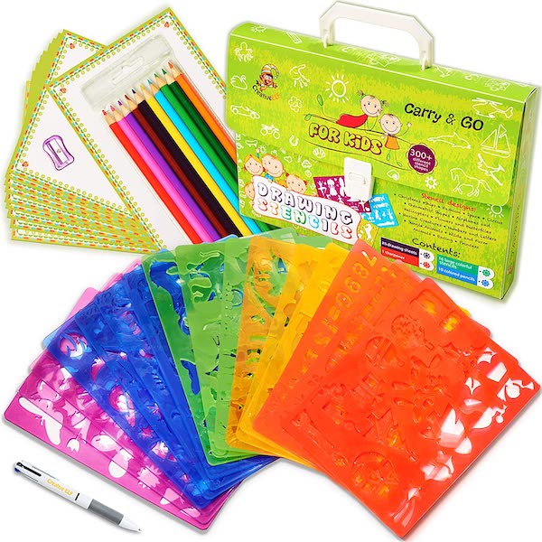 Carry and Go Stencil Set toys for 6 year-olds