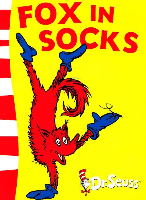 Fox in Socks Dr Seuss book