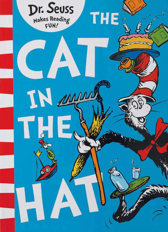 The Cat in the Hat Dr Seuss book