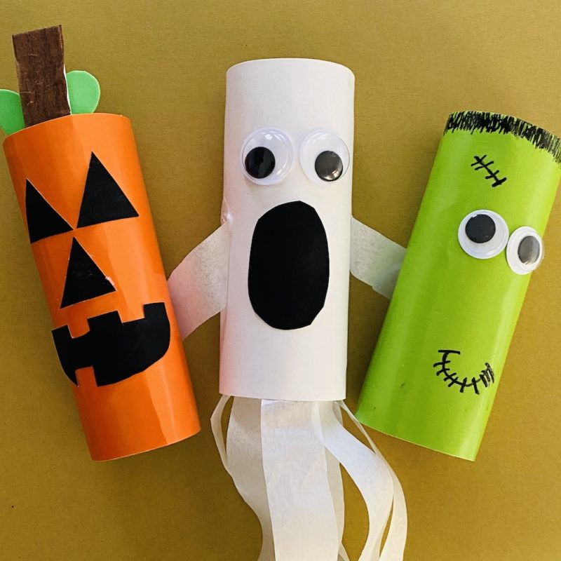 Halloween Toilet Roll Characters - Early Education Zone