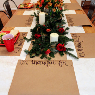 thanksgiving gratitude placemats